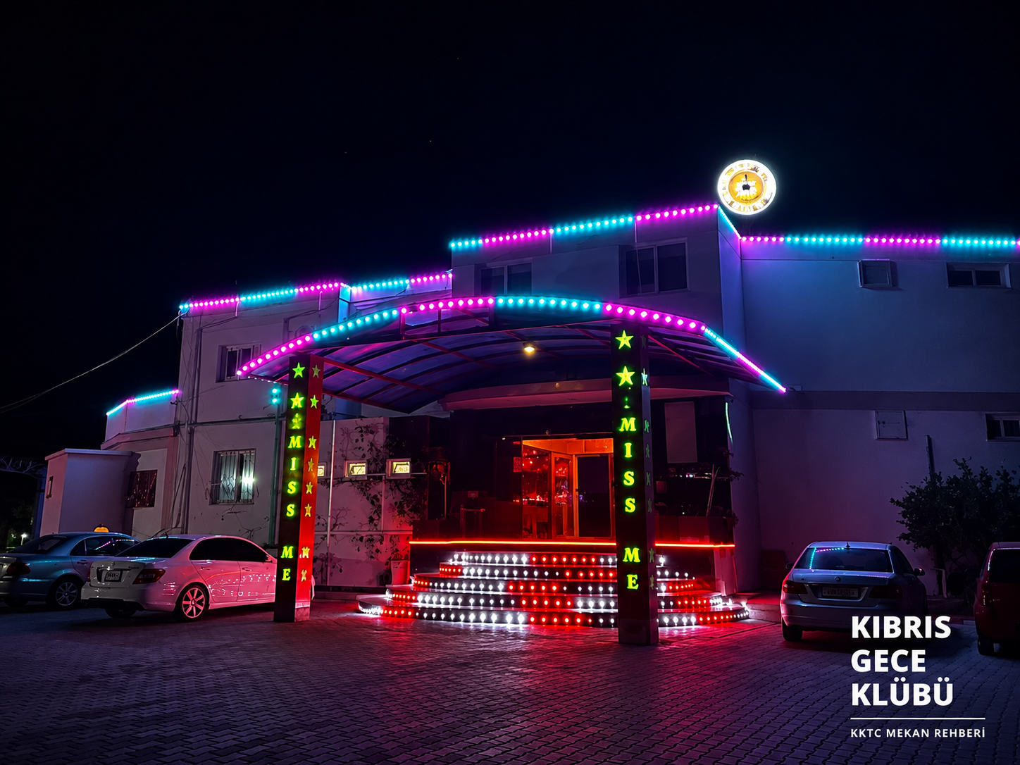 Miss Me Gece Kulübü Lefkoşa KKTC - VIP iç mekan ve sahne atmosferi