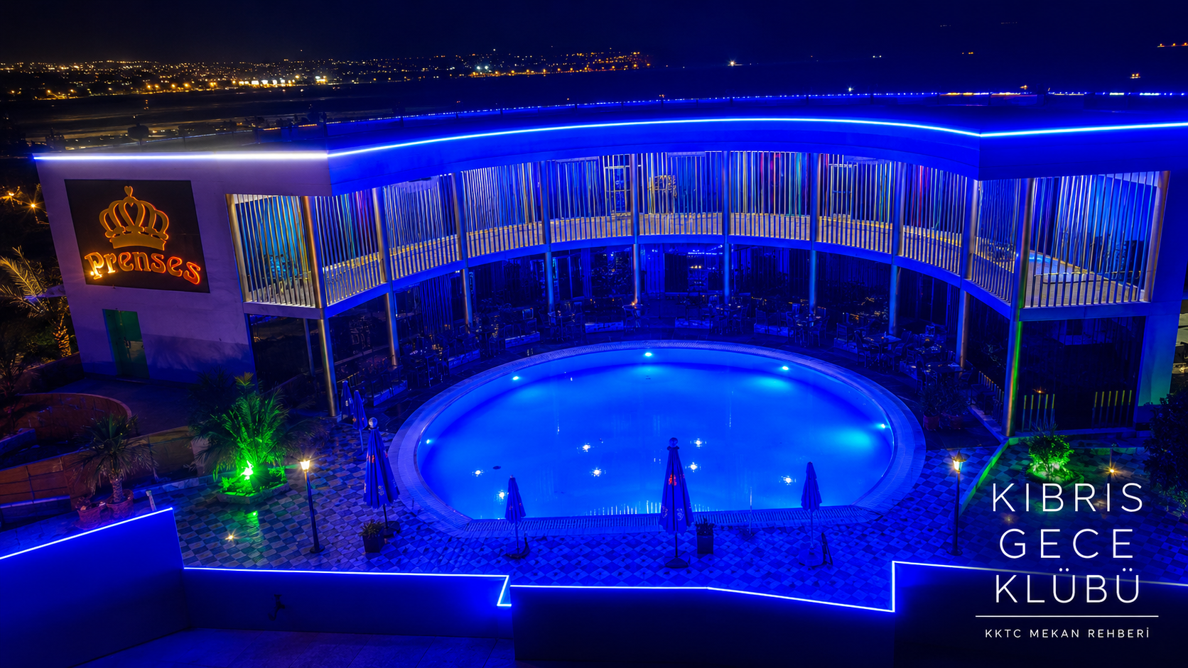Prenses Gece Kulübü Lefkoşa KKTC - VIP iç mekan ve sahne atmosferi