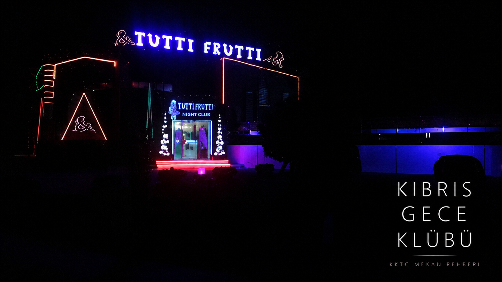 Tutti Frutti Gece Kulübü Lefkoşa KKTC - VIP iç mekan ve sahne atmosferi